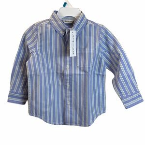 NWT Striped Janie & Jack Button Up Shirt